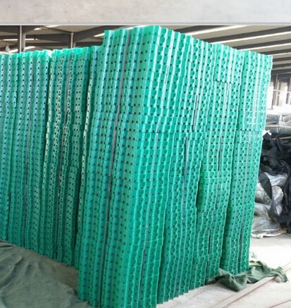 Grass Paver Grass Grid Green Color Black Color 40X40cm