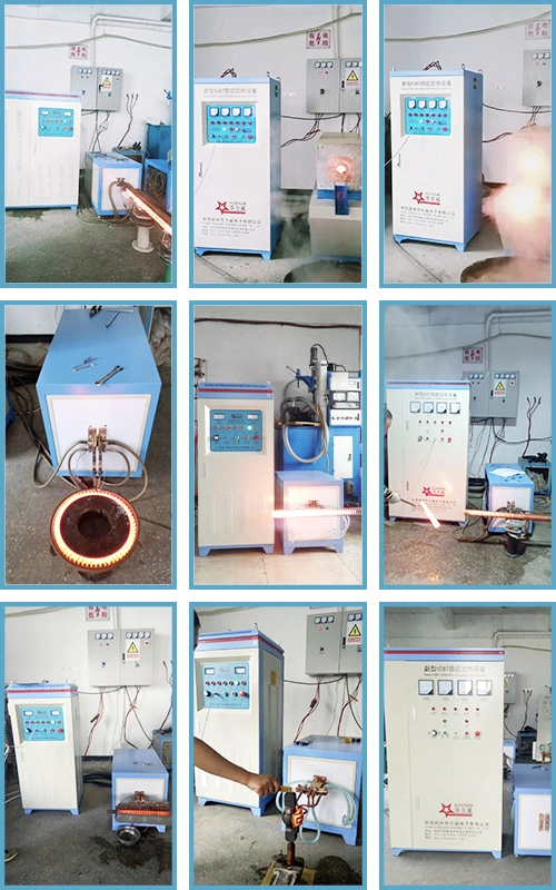 IGBT Technology 80kw High Frequency Heating Induction Forging Brazing Machine