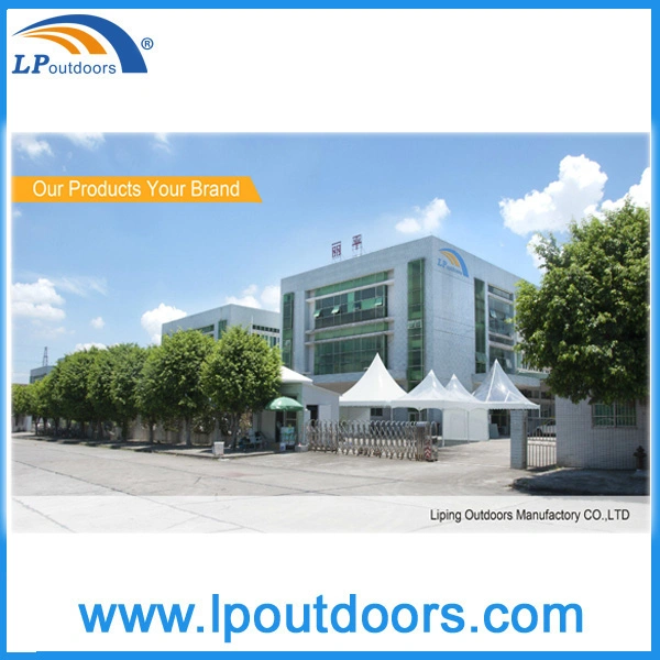 High Quality Aluminum Outdoor Warehouse Tent with Glass Wall and ABS Wall