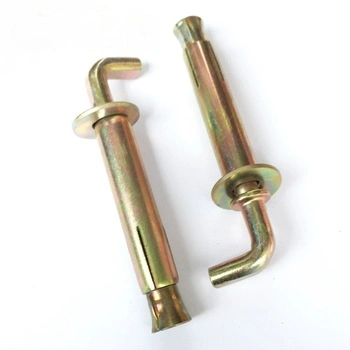 Fastener Hardware Yellow Zinc Plated The Hook for Water Heater Anchor Bolt