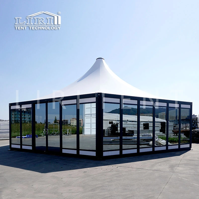 White Hexagon Moduler Tent for Outdoor Events and Exhibition