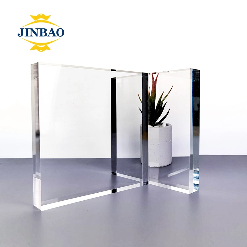 Jinbao 2050 X 3050mm 5mm Iridescent Flexible 100% Raw Virgin Transparent for Furniture Acrylic PMMA Sheet