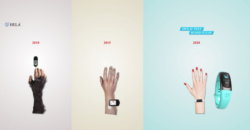 Japan Shin-Etsu Silicon Strap for Hela Bio Smart Watch