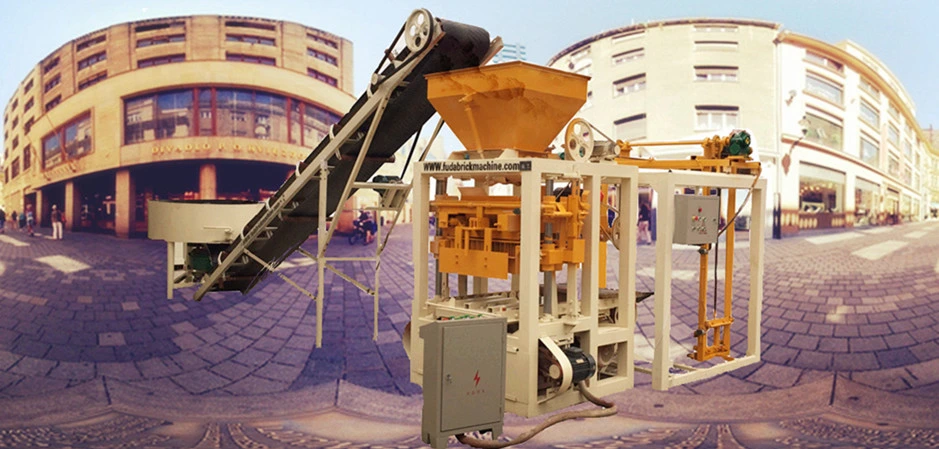 Semi Automatic Concrete Block Making Machine, Vibration Molding Brick Machine in Nepal