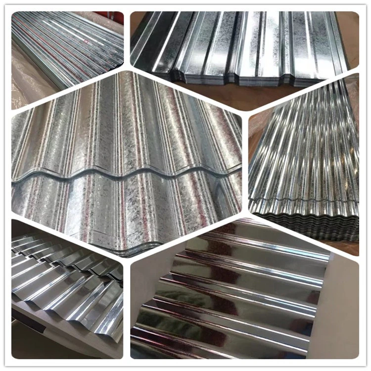 Building Material Steel Roofing Sheet Gi Metal Sheet Galvanized Steel Sheet Corrugated Sheet