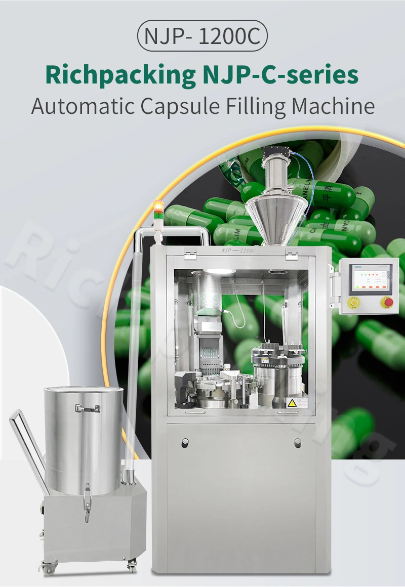 CE Approved Njp-1200c Automatic Capsule Encapsulation Machine Capsule Filler Capsule Filling Machine