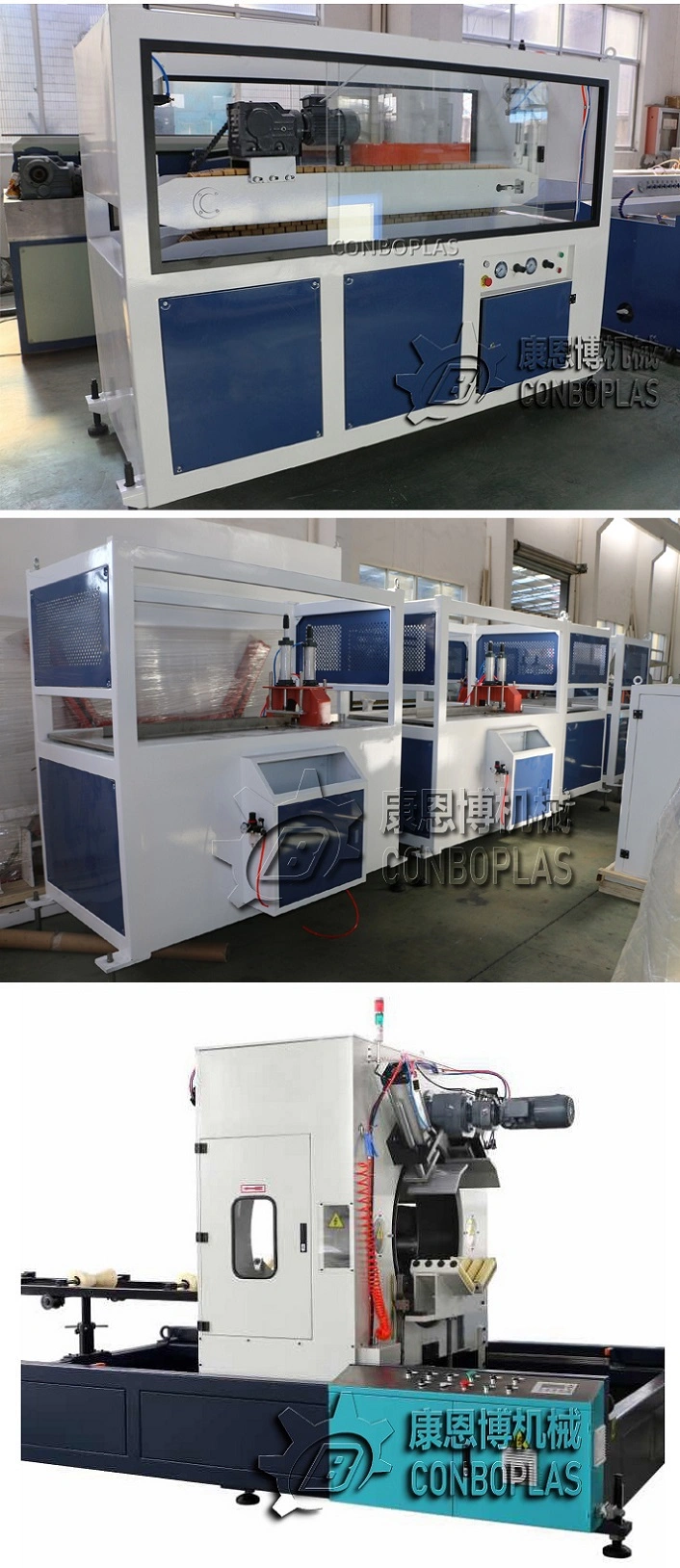 Plastic Extruder Double Twin Screw Extruder PVC Water Pipe Machines