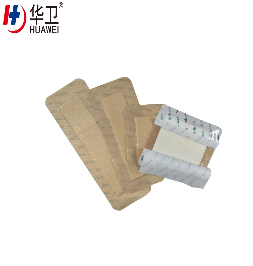 Scars Remove Breathable Skin Friendly Silicone Dressing Wound Dressing Medical Disposables Silicone Foam Would Dressing