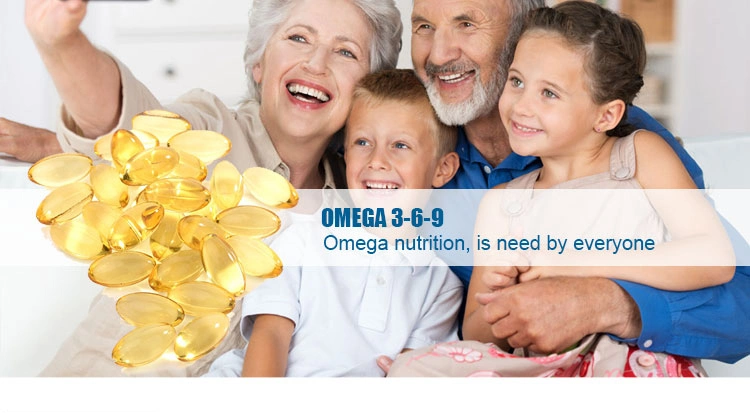 Antioxidant OEM Omega 3 6 9 Softgel