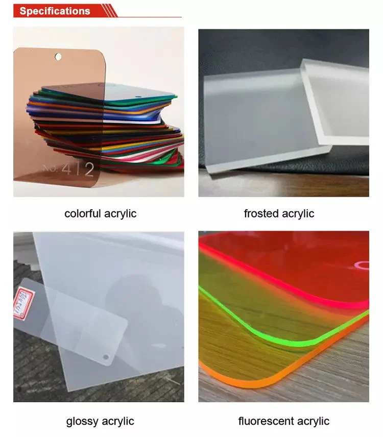 Competitive Price 2-50mm Widely Translucent Acrylic Price of Acrylic Panel