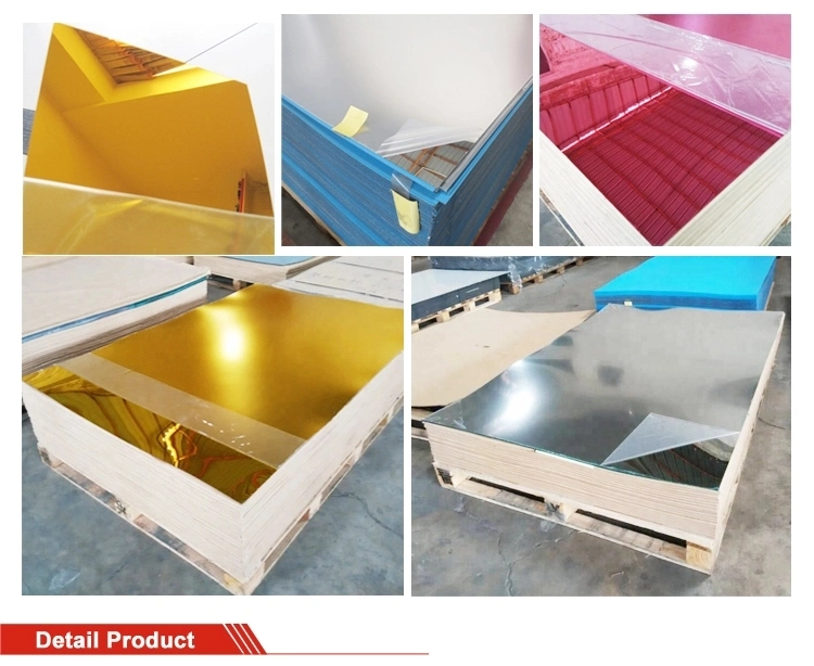 Wholesale Gold Flexible Mirror Plastic Acrylic Sheet