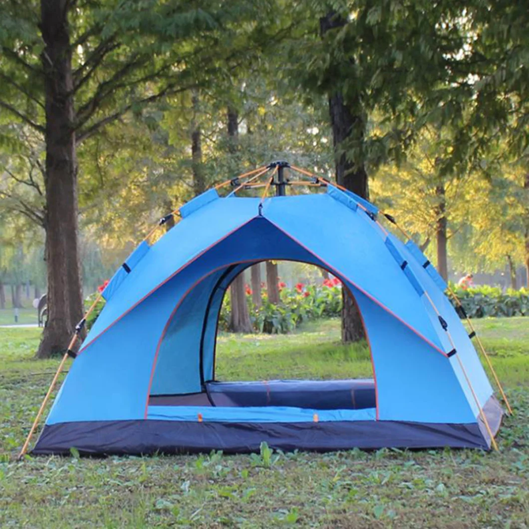 3-4 People Automatic Colourful Outdoor Camping Tent
