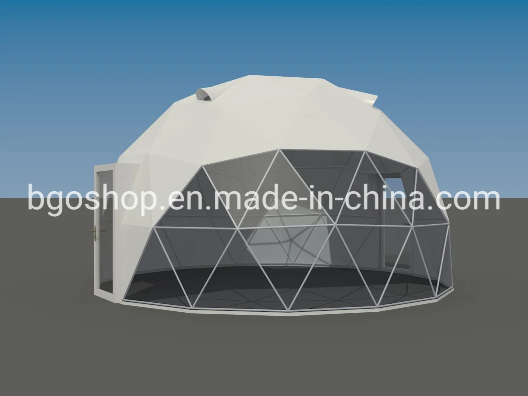 Winter Outdoor Igloo Geodesic Glamping Clear Tent