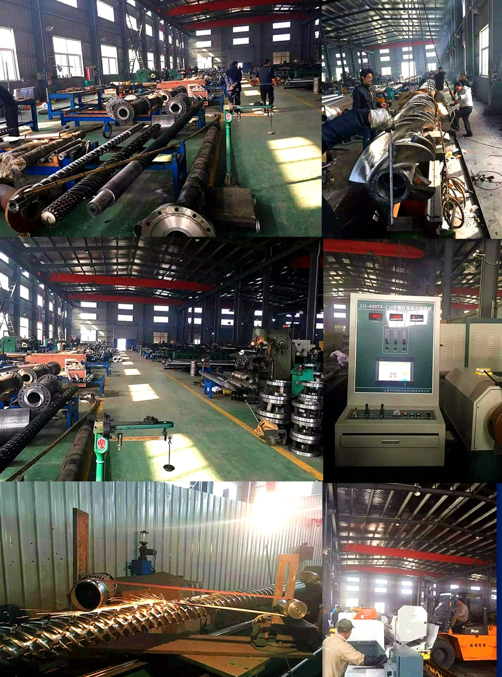 Extrusion Line Extruder Screw and Barrel for Plastic Extruder Machine of Mask Machine
