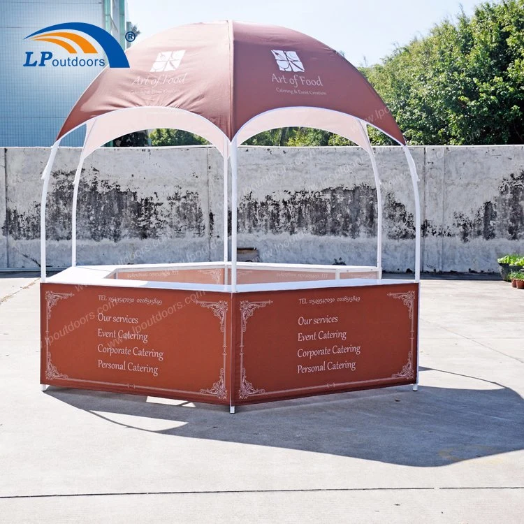 Exhibition Dia3m Logo Printing Hexagon Booth Tent for Rental