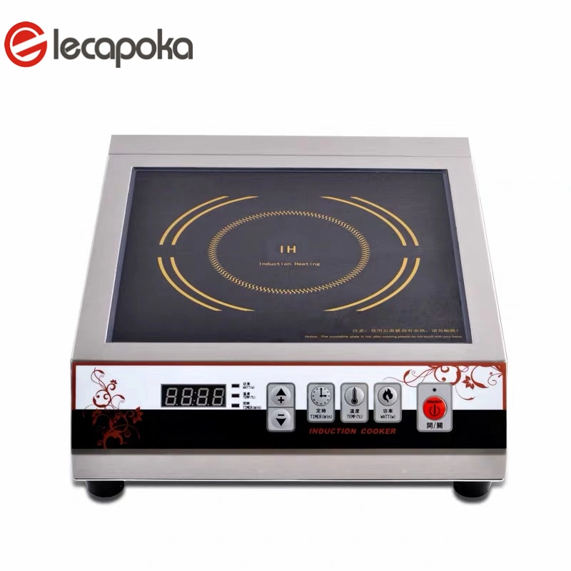 China Stainless 110V/1800W 220V/3500W Portable Ih Induction Burner Induction Cooktop Commercial Electric Induction Cooker