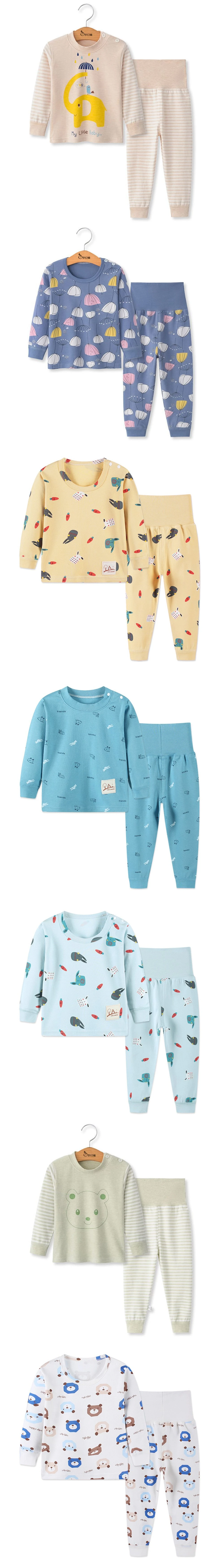 Kid's Pajamas Long Sleeve Cotton for Kids