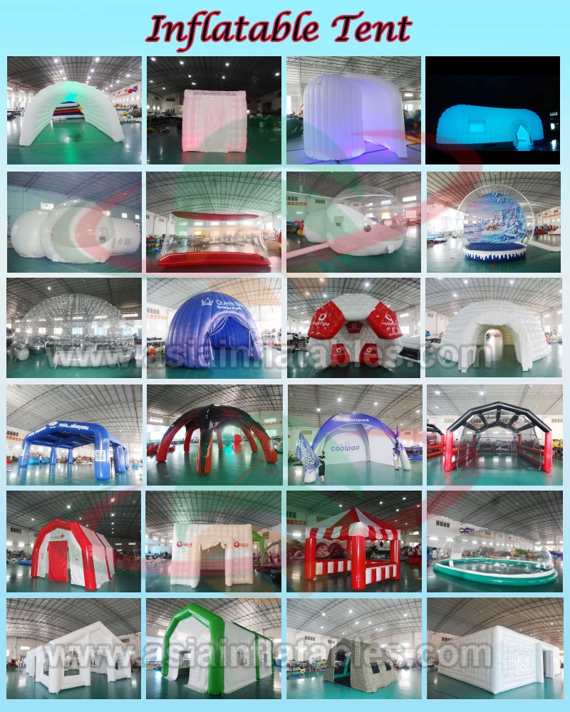 PVC Inflatable Clear Plastic Tent, Clear Cube Tent Wedding Events