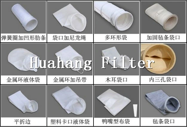 Coal filtration Polyester/Nylon/ PP/PE/PTFE/ Nomex filter Bags for power plant
