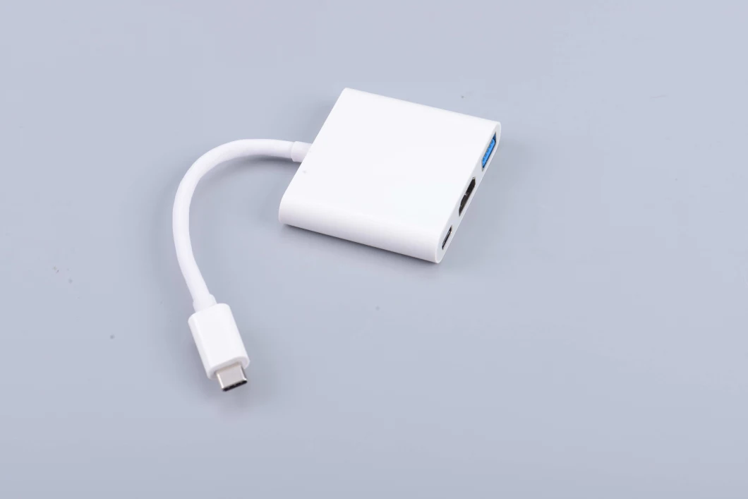 USB Port Hub 3 in 1 USB C Hub to HDMI + Pd+ USB 3.0 for MacBook PRO