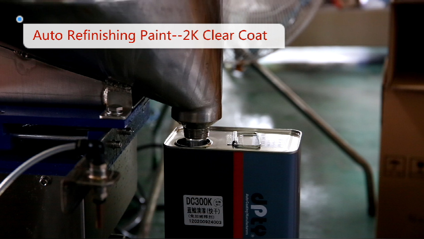 Fast Drying Acrylic Clear Coat 2K Mirro Auto Repair Paint Coating
