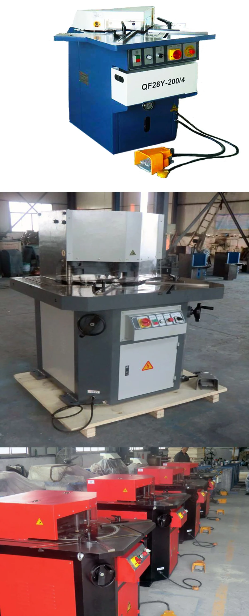 Machinery Company Hydraulic Adjustable Angle Corner Notching Machine