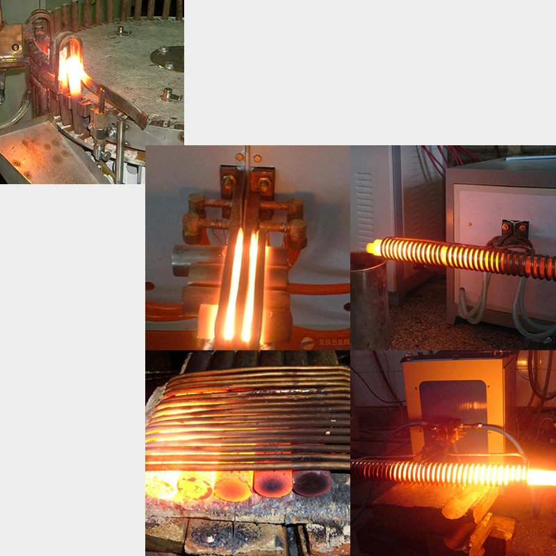 High Frequency Magnetic Induction Metal Heating Machine with Induction Coil