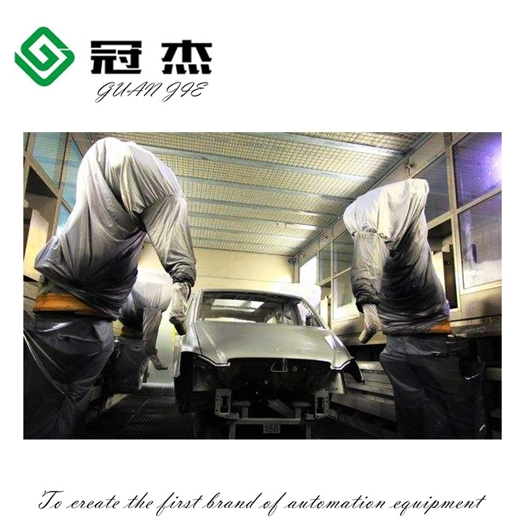 High Quality Robotic Arms Liquid Spray Painting Line for Car Accessories
