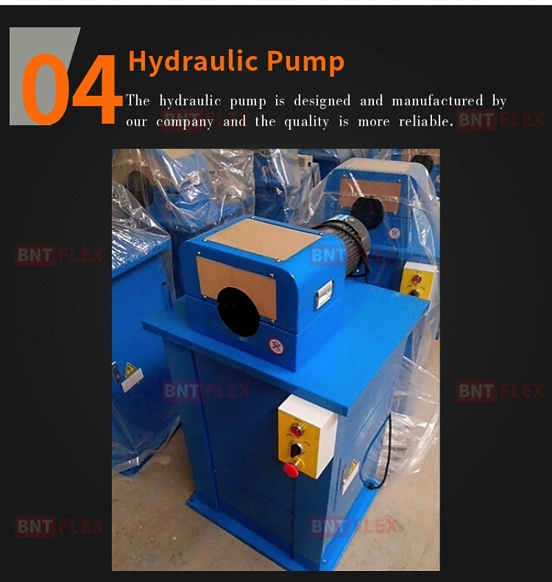 Flexible Hydraulic Rubber Hose Skiving Machine/Hydraulic Press Machine/High Pressure Hose Crimping Machine