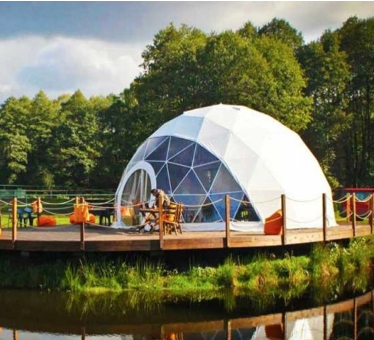 Guanzghou Outdoor Event Exhibition Tent Geodesic Dome Luxury Party Tent