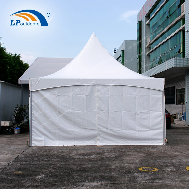 6X6m Aluminum Structure Cable Cross High Peak Tent for School Sports Events