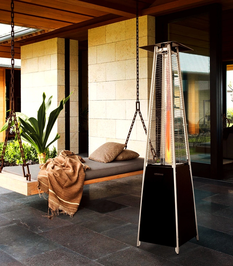 Pyramid Gas Patio Heater Outdoor Propane Heater Flame Gas Heater