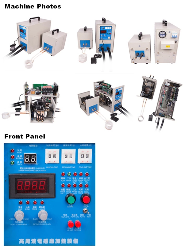 25kw High Frequency Induction Heating Machine for Welding Forging Melting