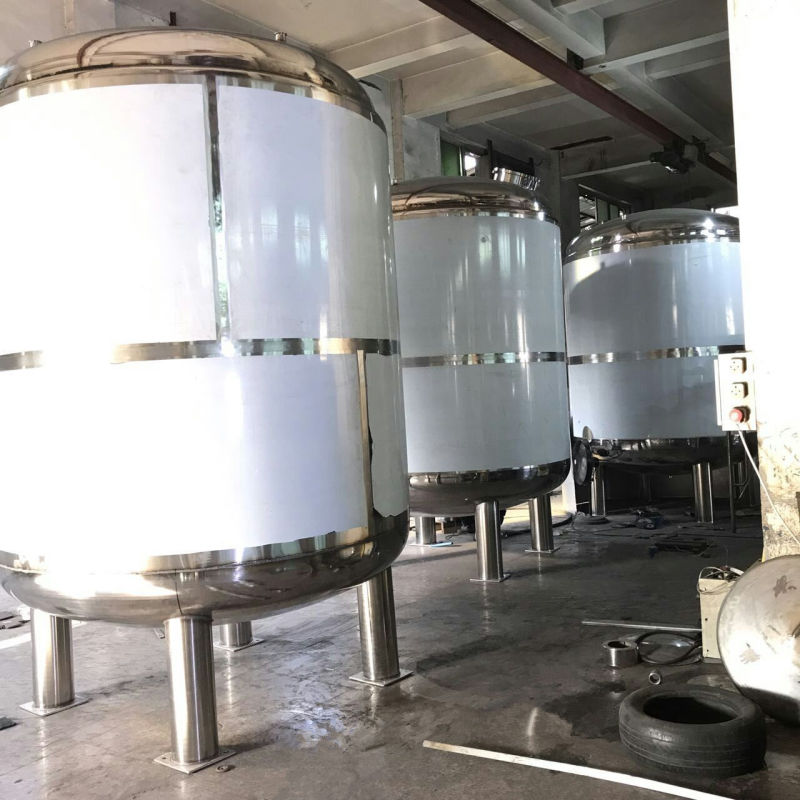 Pharmaceutical Mixing Tank Chemical Blending Liquid Tank Machine