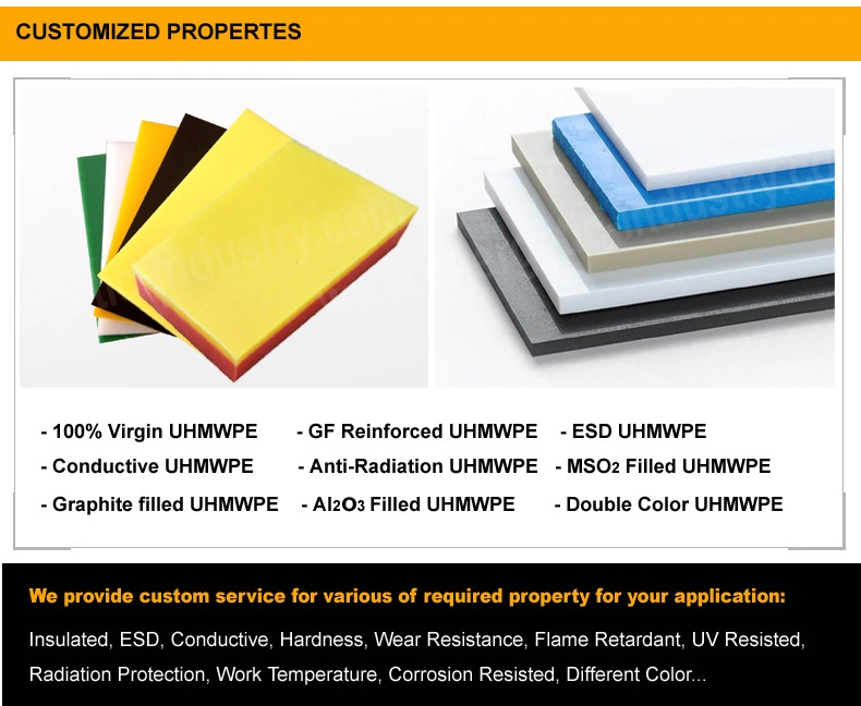 Corrosion Resistant UHMWPE Board for Dock Fender Pad/UHMWPE Board/UHMWPE Rod/UHMWPE 3mm/UHMWPE Fender/UHMWPE Parts/UHMWPE Pad/UHMWPE Sheet/UHMWPE Rod