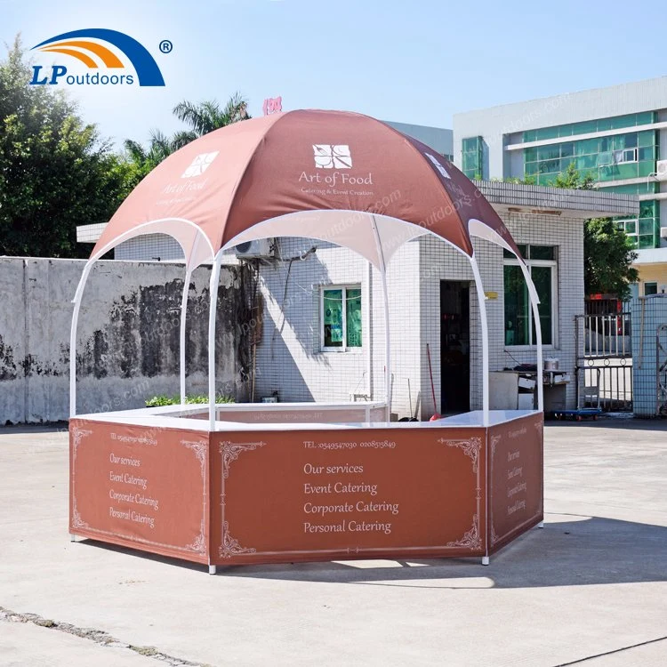 Exhibition Dia3m Logo Printing Hexagon Booth Tent for Rental