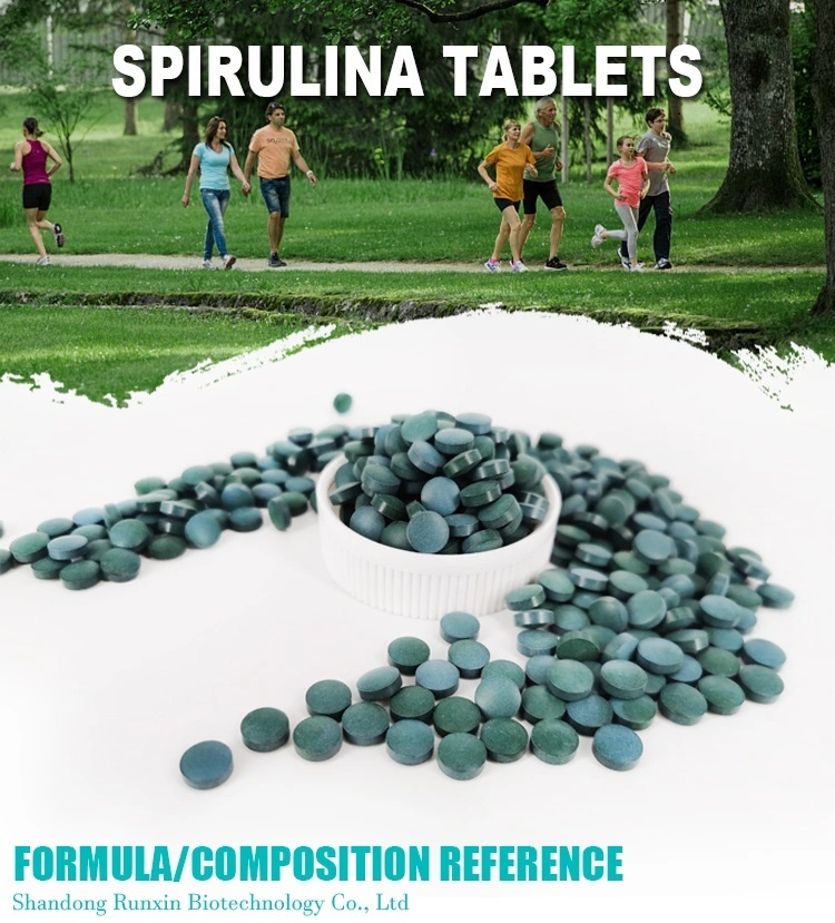 High Quality Healthcare Supplements Bulk Spirulina Chlorella Tablets