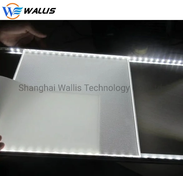 Polymethyl Methacrylate Light Guide Plate for Advertisement Board Decoration