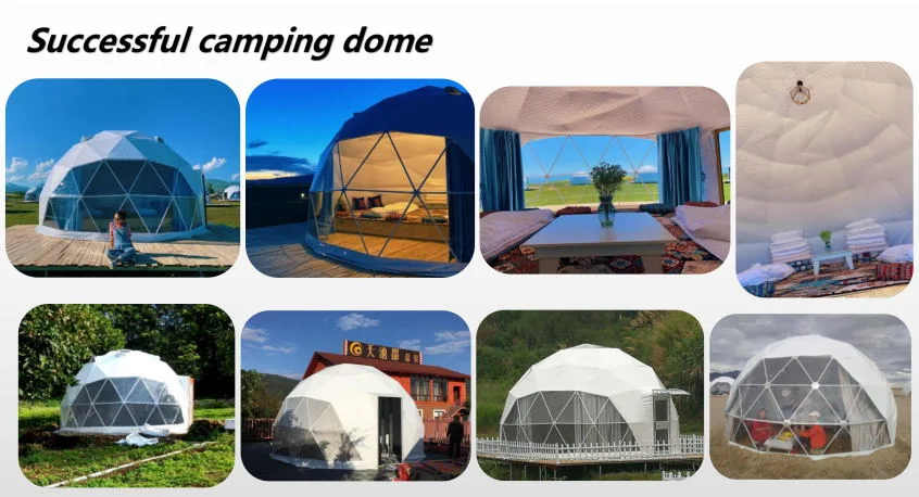 Outdoor Luxury Dome Safari Tent for Hotel