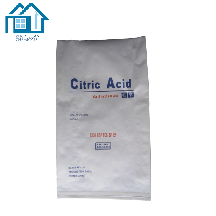 Food Ingredient Citric Acid Anhydrous Factory Wholesale Citric Acid