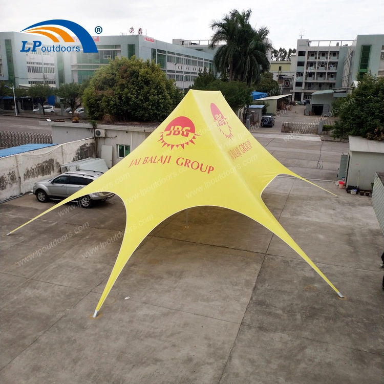Double Peak 550g PVC Star Shade Tent for Event Tent