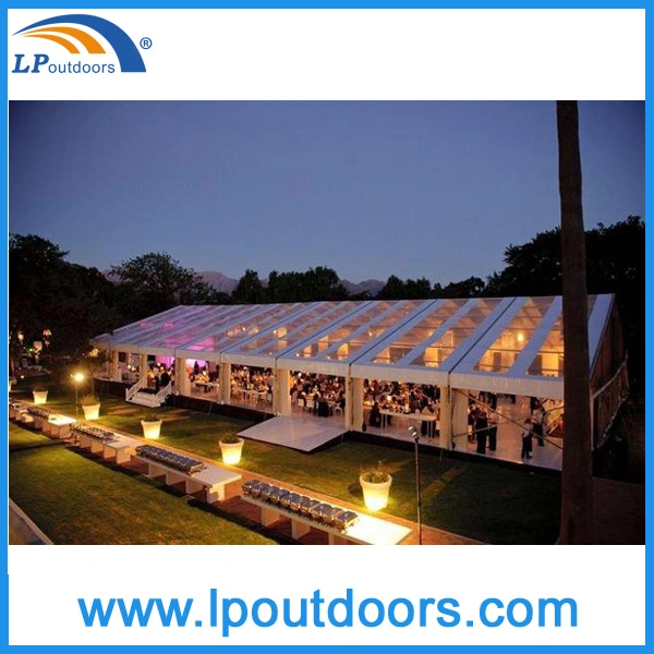Clear Span Outdoor Wedding Tent Transparent Marquee Tent for Event Party