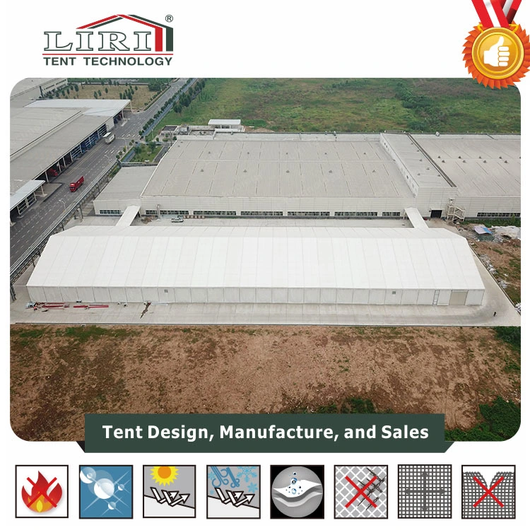1000-2000sqm Storage Tent Temporary Warehouse Tent with Sandwich Hard Wall