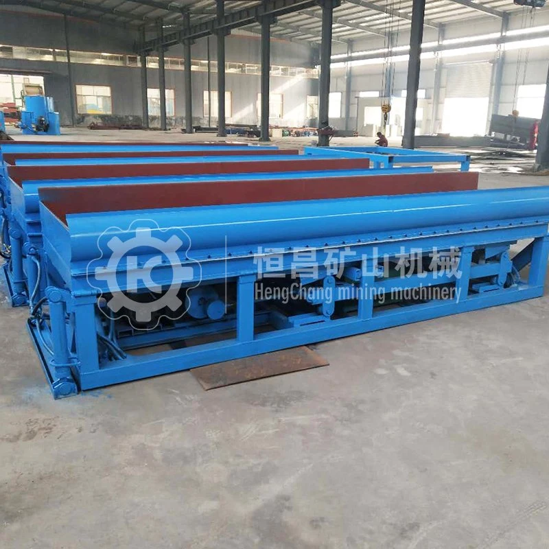 (China Factory Directly Sale) Alluvial Gold Beneficiation Vibrating Sluice Box Shaking Sluice Box Gold Concentrator Portable Sluice Box Gold Panning