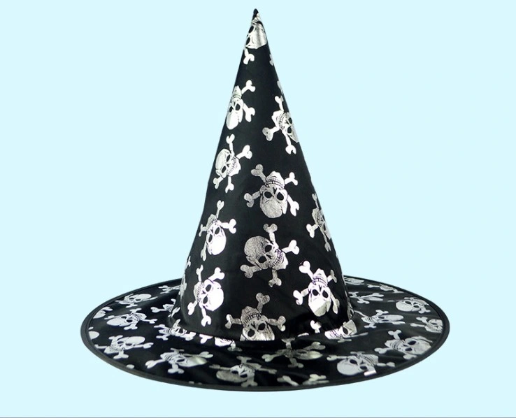 Halloween Cos Witch Hat Witch Pumpkin Hat Spider Web Pattern, Holiday Gift, Halloween Toy