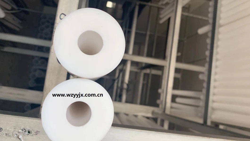 White Color PTFE Pipe Tube for Sealing of Sanitary Industry