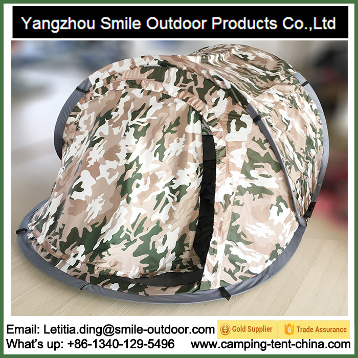 Modern Design Camouflage Camping One Minute Pop up Tent