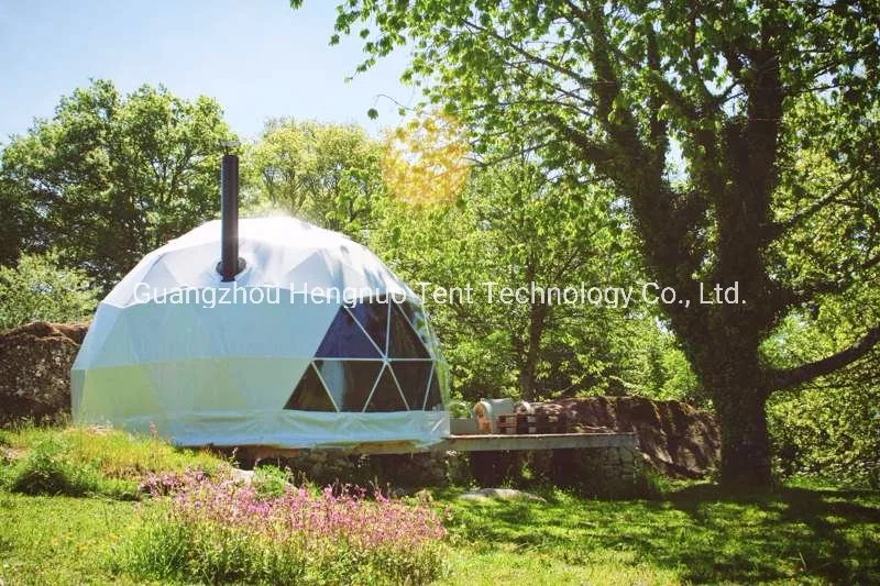 2019 Hot Sale Waterproof Family Semi Permanent Luxury Safari Camping Tents Wholesale