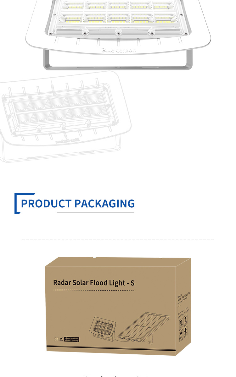 Home Use Garden Use Solar Flood Light Outdoor