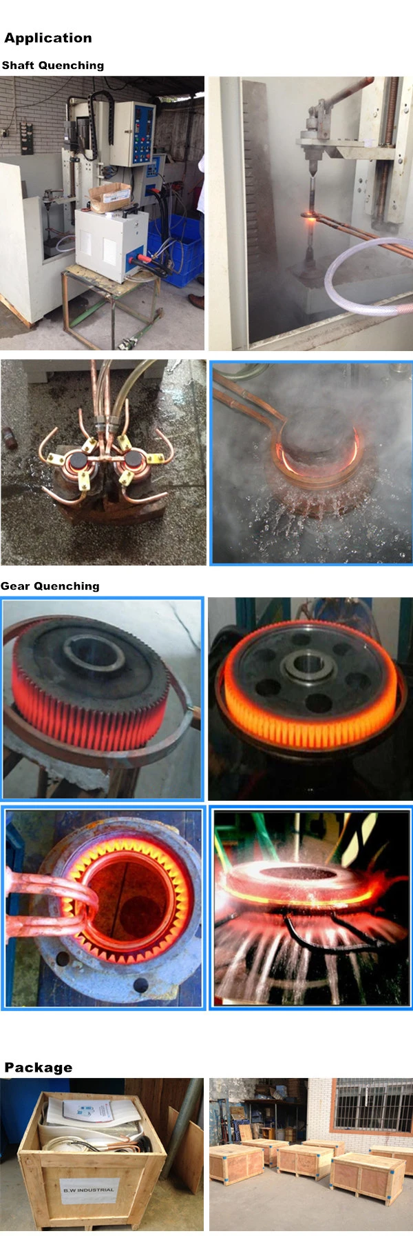 Electric High Frequency Induction Heating Machine for Hardening Welding 